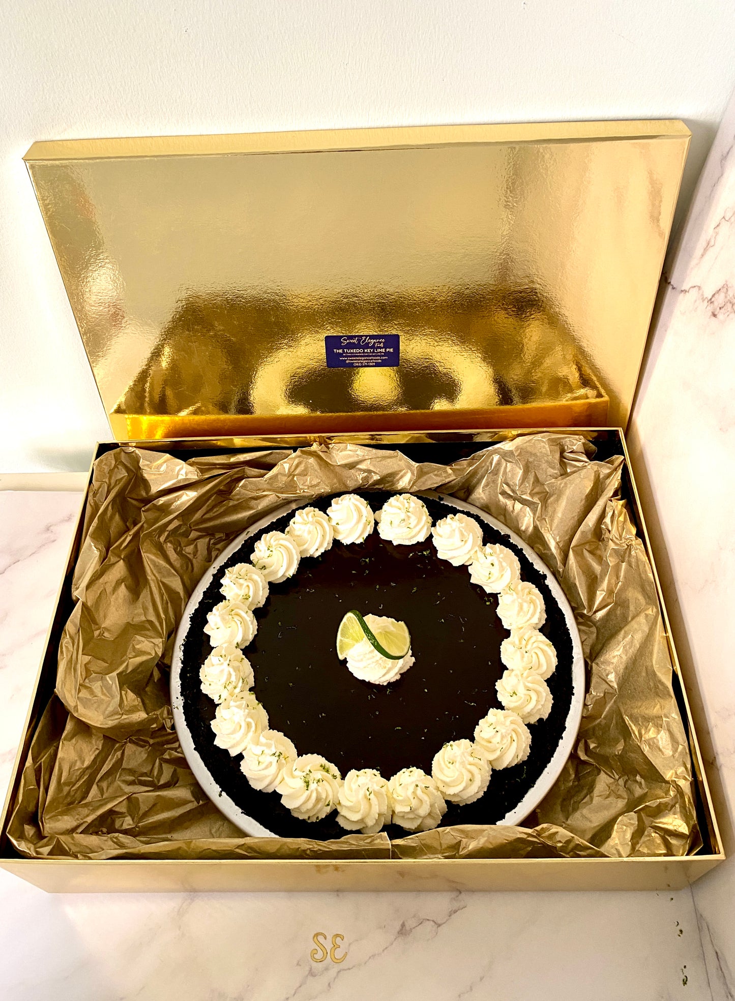 THE Grand Tuxedo Key Lime Pie